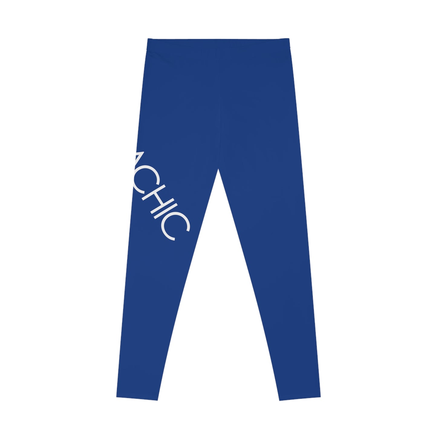 AlphaChic Leggings - Blue (Leg Logo)