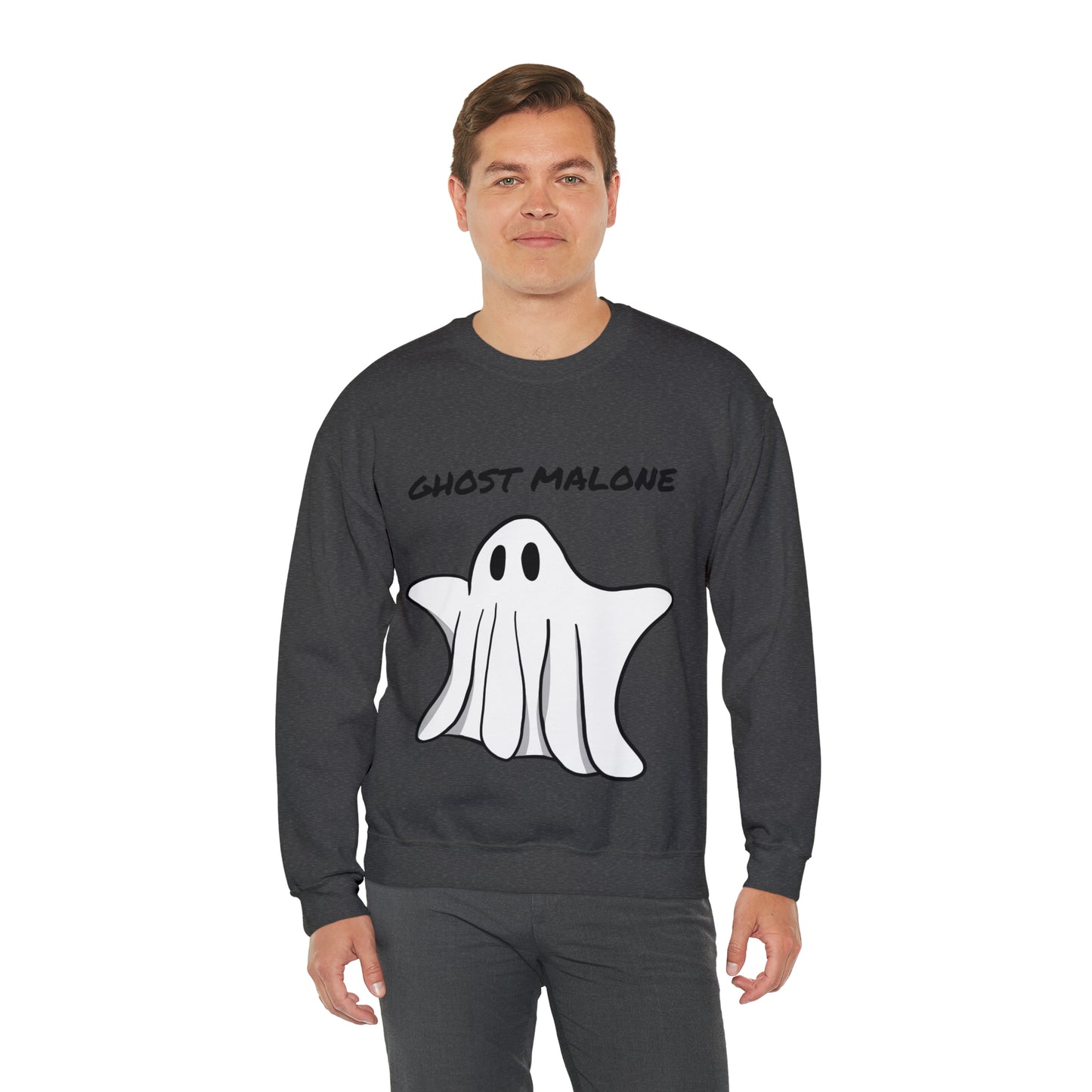 Ghost Malone Spooky Sweatshirt, Womens Ghost Sweatshirt, Spooky Season, Fall Coffee Lover Shirt, Halloween Party Shirt, Fall Graphic Shirt