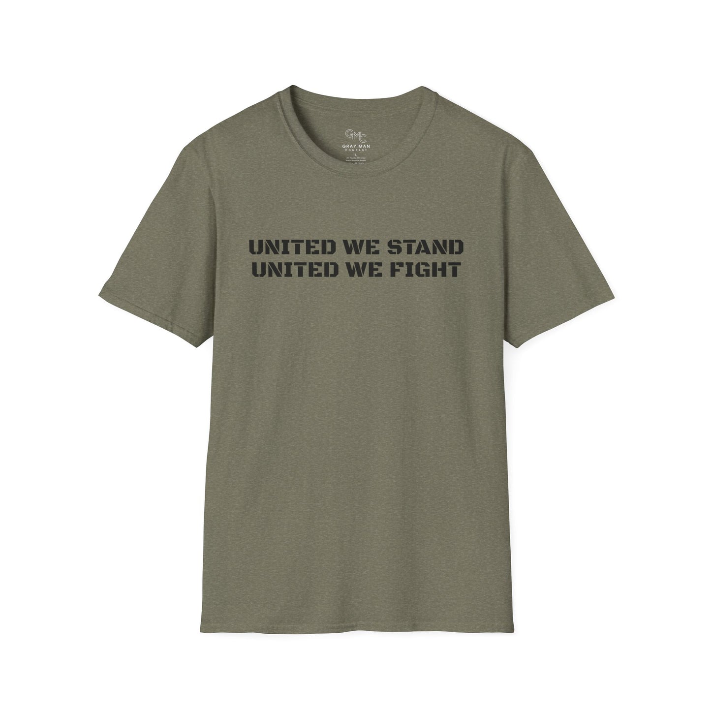 EDC Logo T-Shirt - UNITED WE STAND, UNITED WE FIGHT