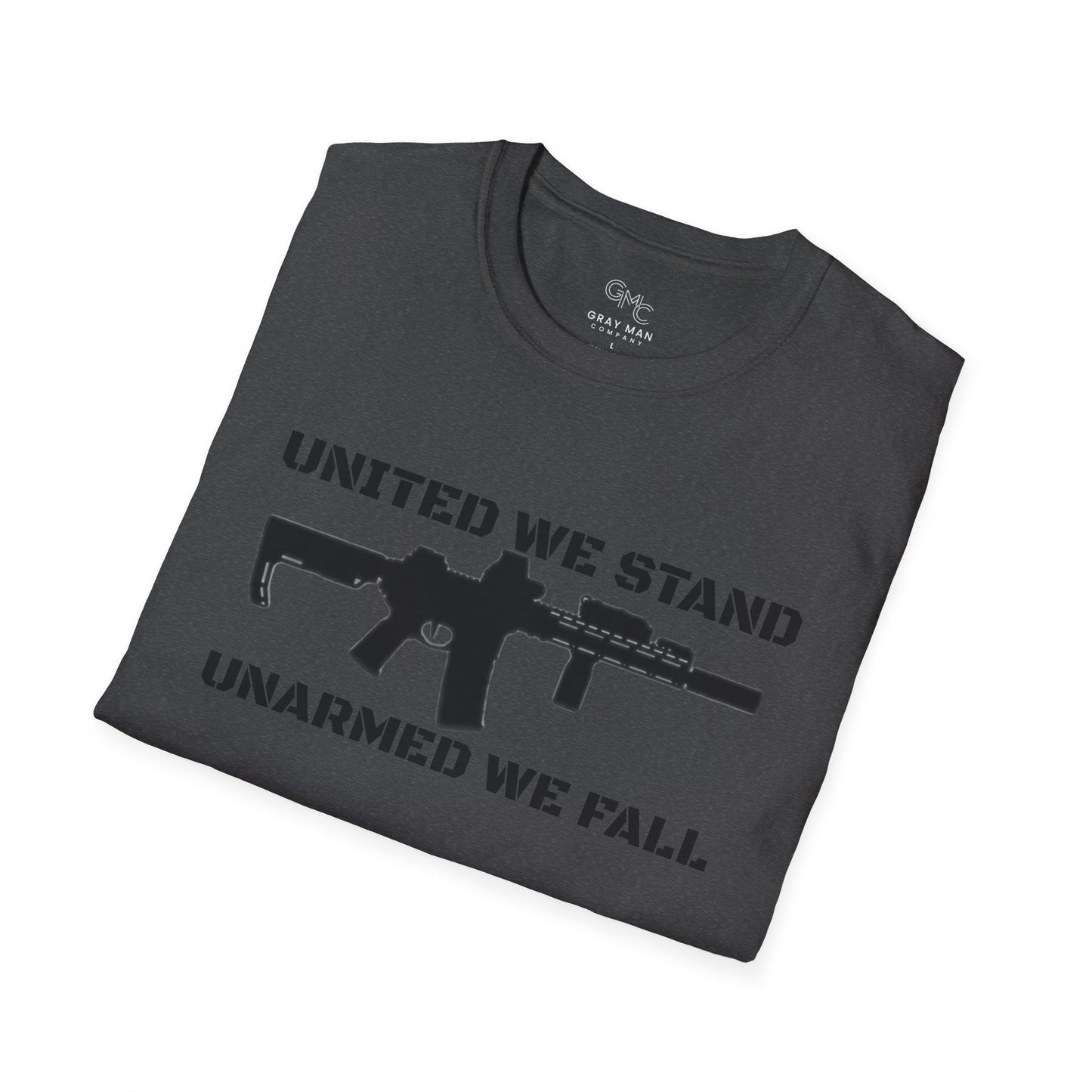 EDC Logo T-Shirt - UNITED WE STAND, UNARMED WE FALL