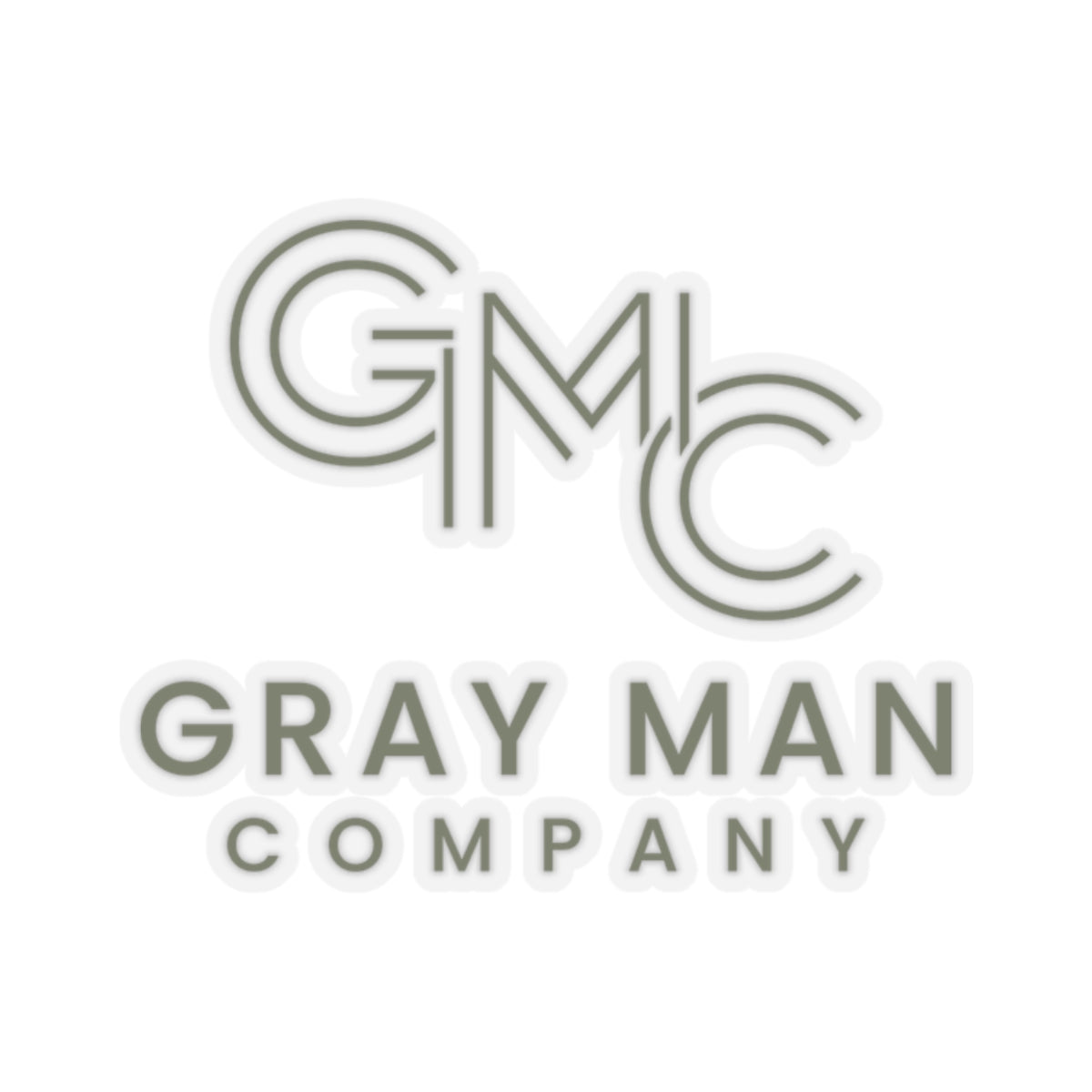 Gray Man Company OFFICIAL Stickers (OD Green)