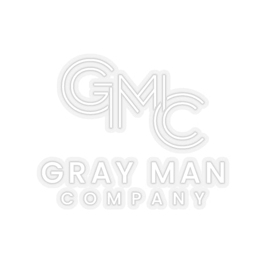 Gray Man Company OFFICIAL Stickers (White)