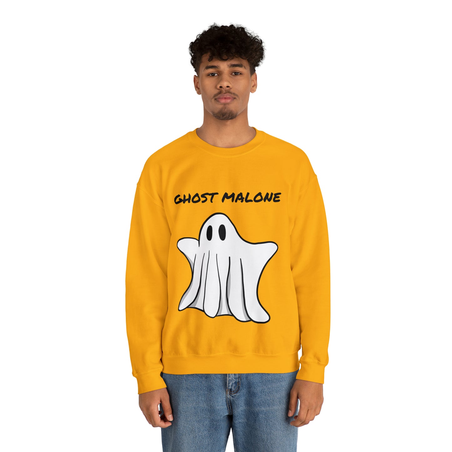 Ghost Malone Spooky Sweatshirt, Womens Ghost Sweatshirt, Spooky Season, Fall Coffee Lover Shirt, Halloween Party Shirt, Fall Graphic Shirt