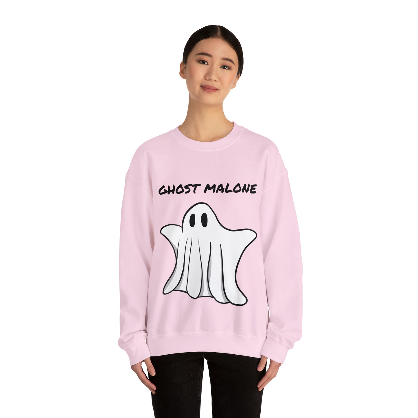 Ghost Malone Spooky Sweatshirt, Womens Ghost Sweatshirt, Spooky Season, Fall Coffee Lover Shirt, Halloween Party Shirt, Fall Graphic Shirt