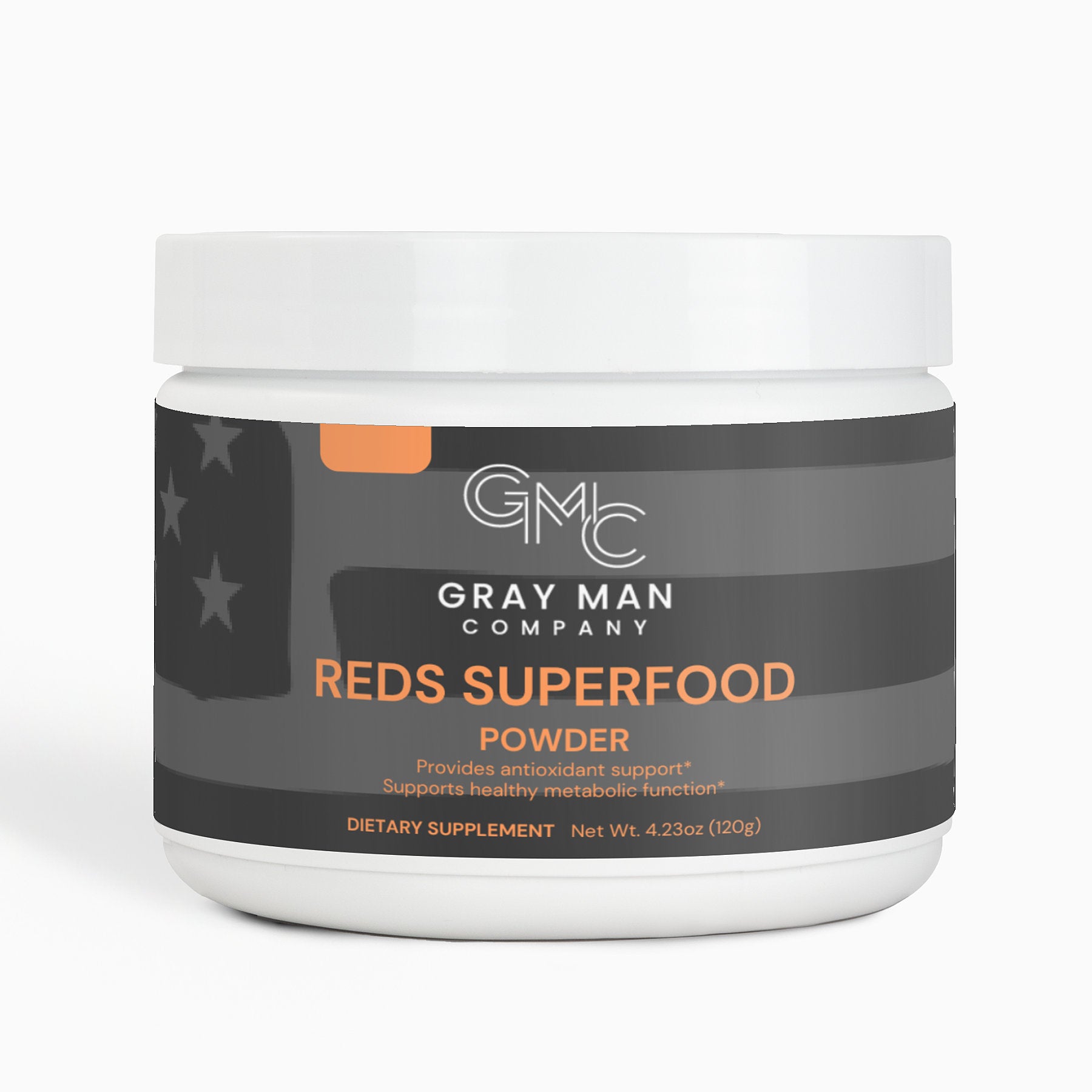 Gray Man Company Reds Superfood Performance Health Supplement