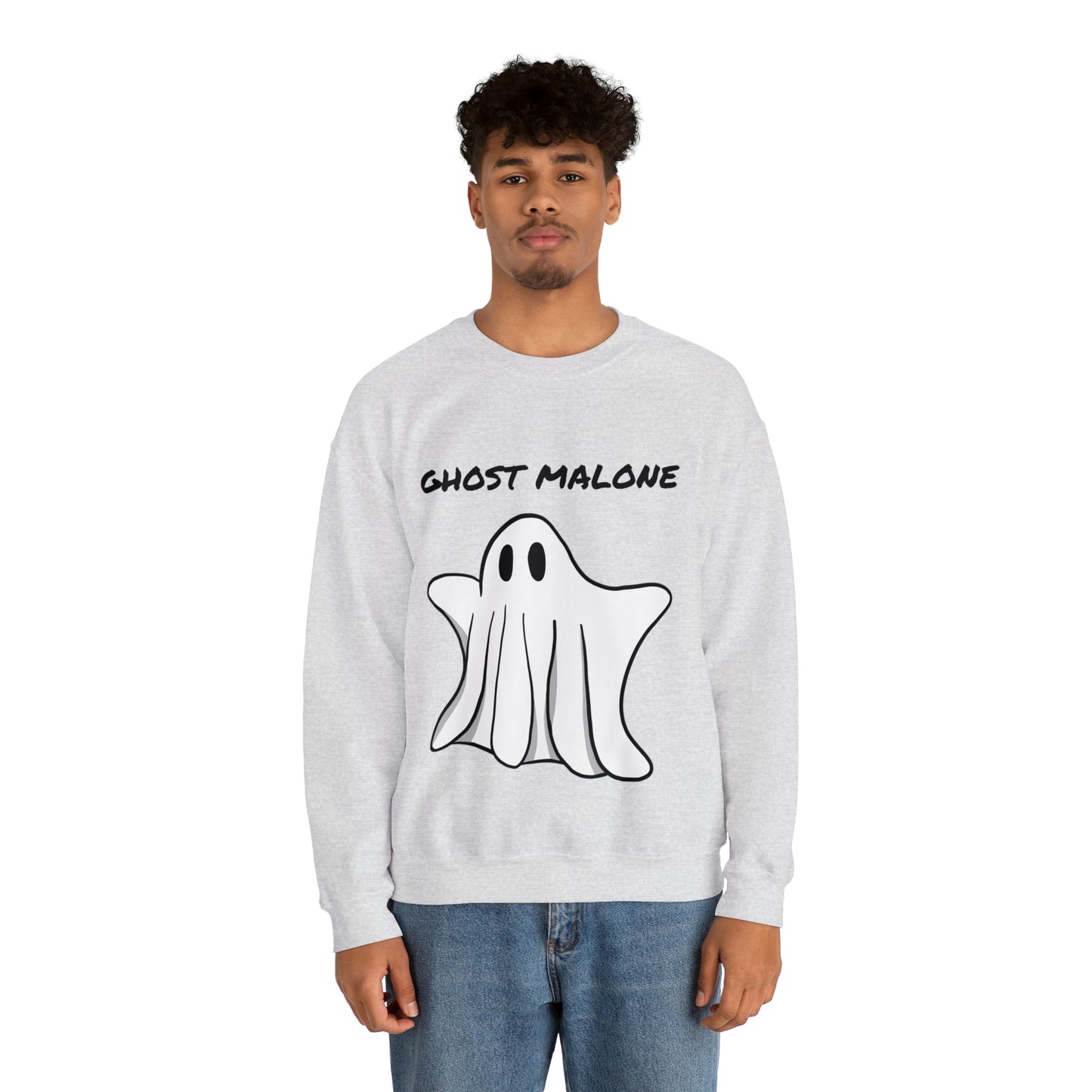 Ghost Malone Spooky Sweatshirt, Womens Ghost Sweatshirt, Spooky Season, Fall Coffee Lover Shirt, Halloween Party Shirt, Fall Graphic Shirt