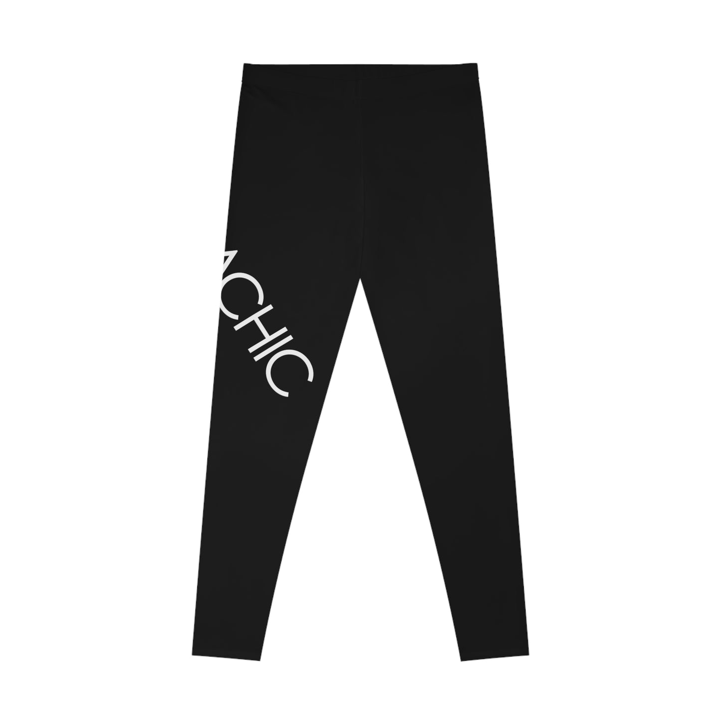 AlphaChic Leggings - Black (Leg Logo)