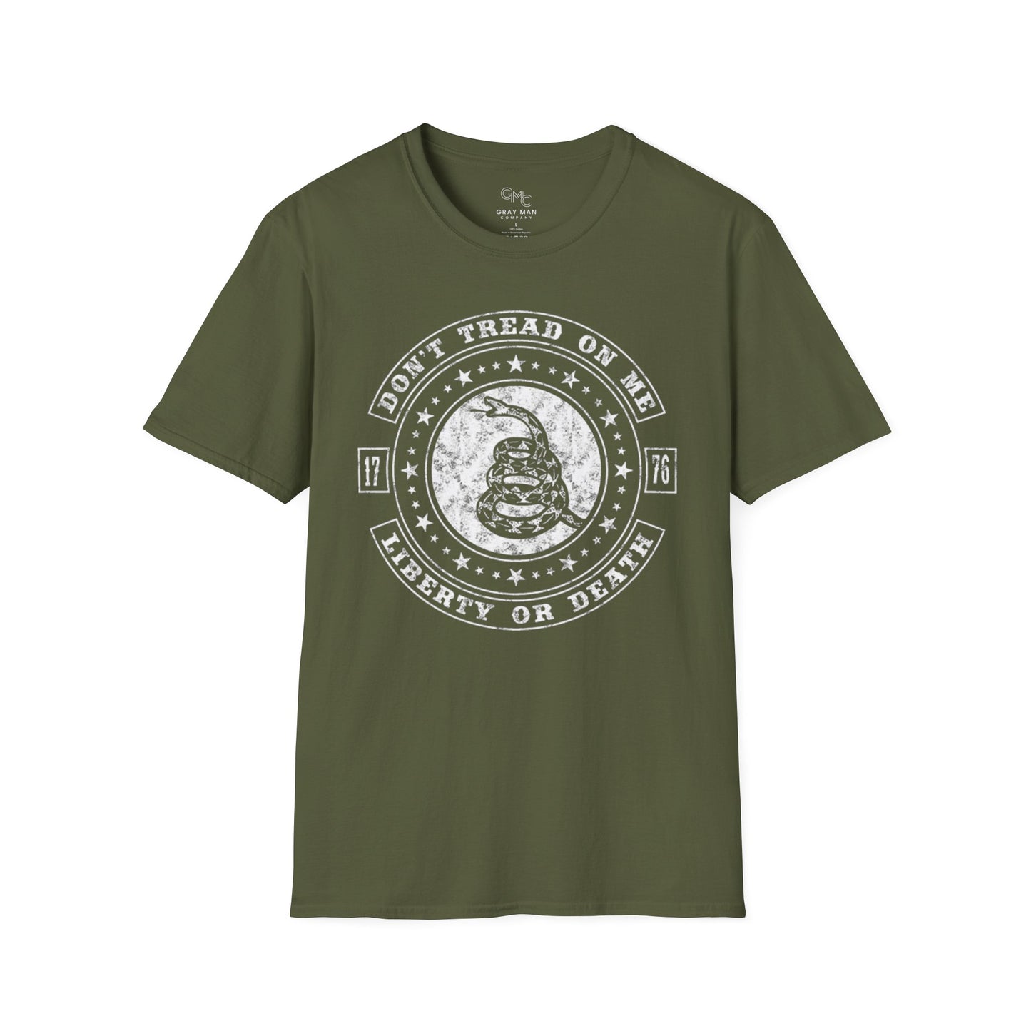 EDC Graphic T-Shirt - DON’T TREAD ON ME, LIBERTY OR DEATH