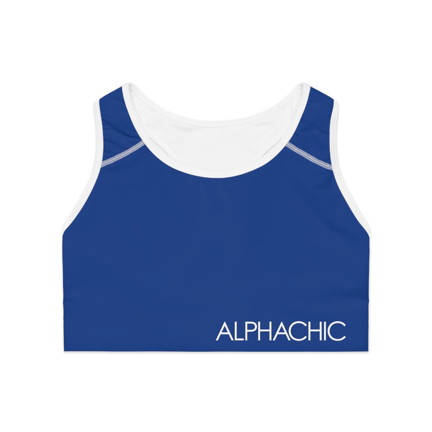 AlphaChic Sports Bra - Blue