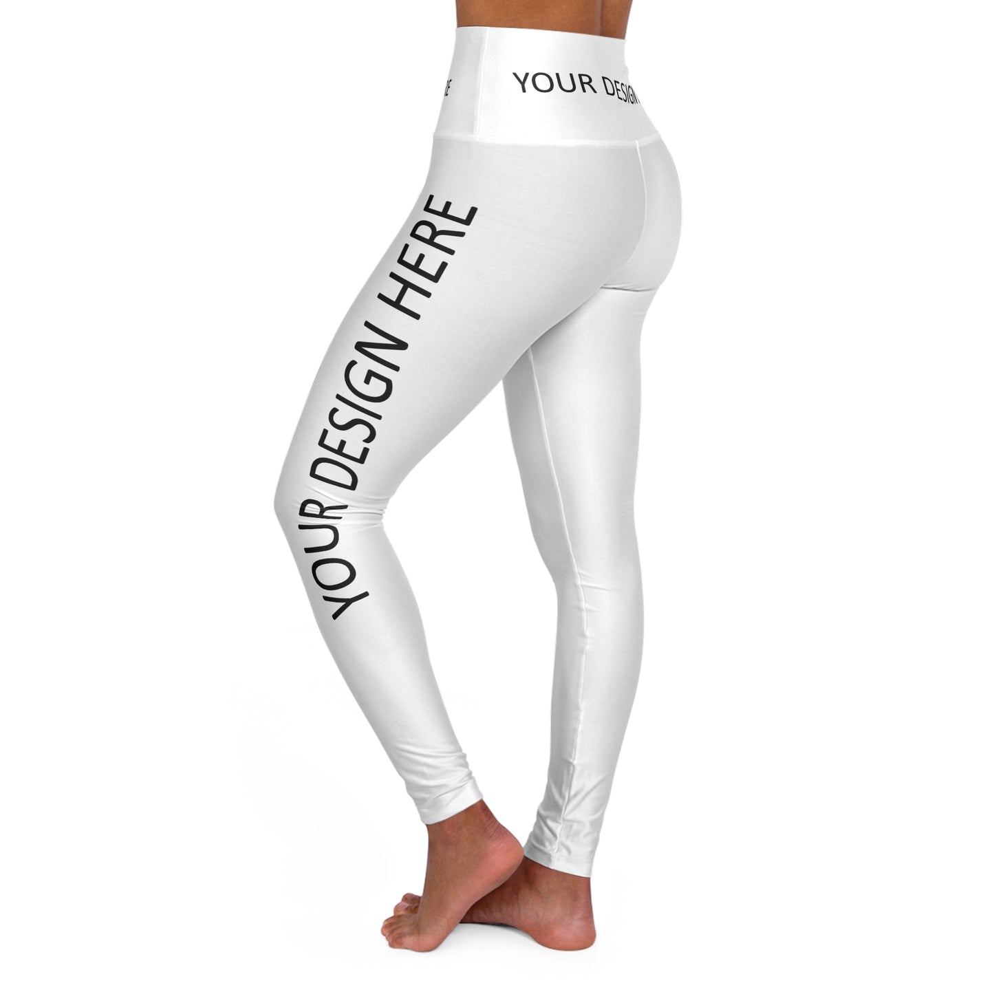 SAMPLE High Waisted Yoga Leggings (AOP)