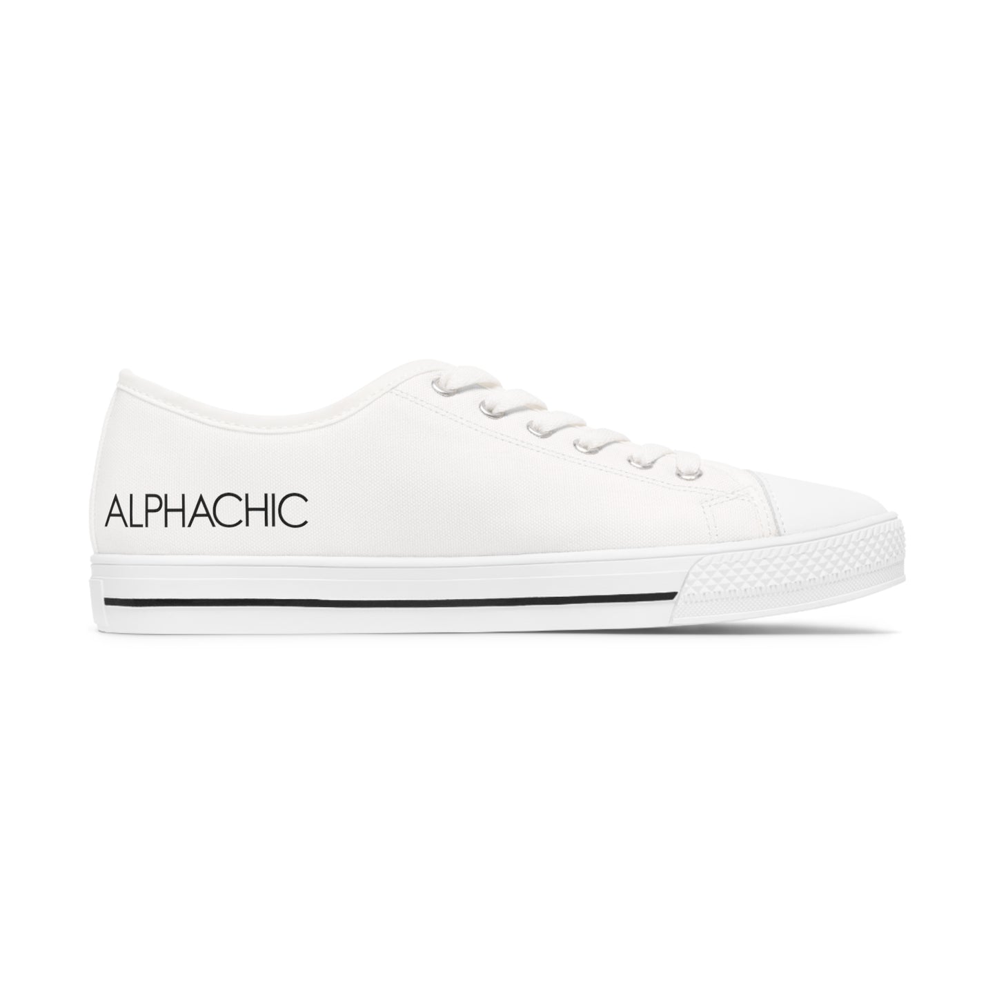 AlphaChic Flat Bottom Sneakers (Low Top)