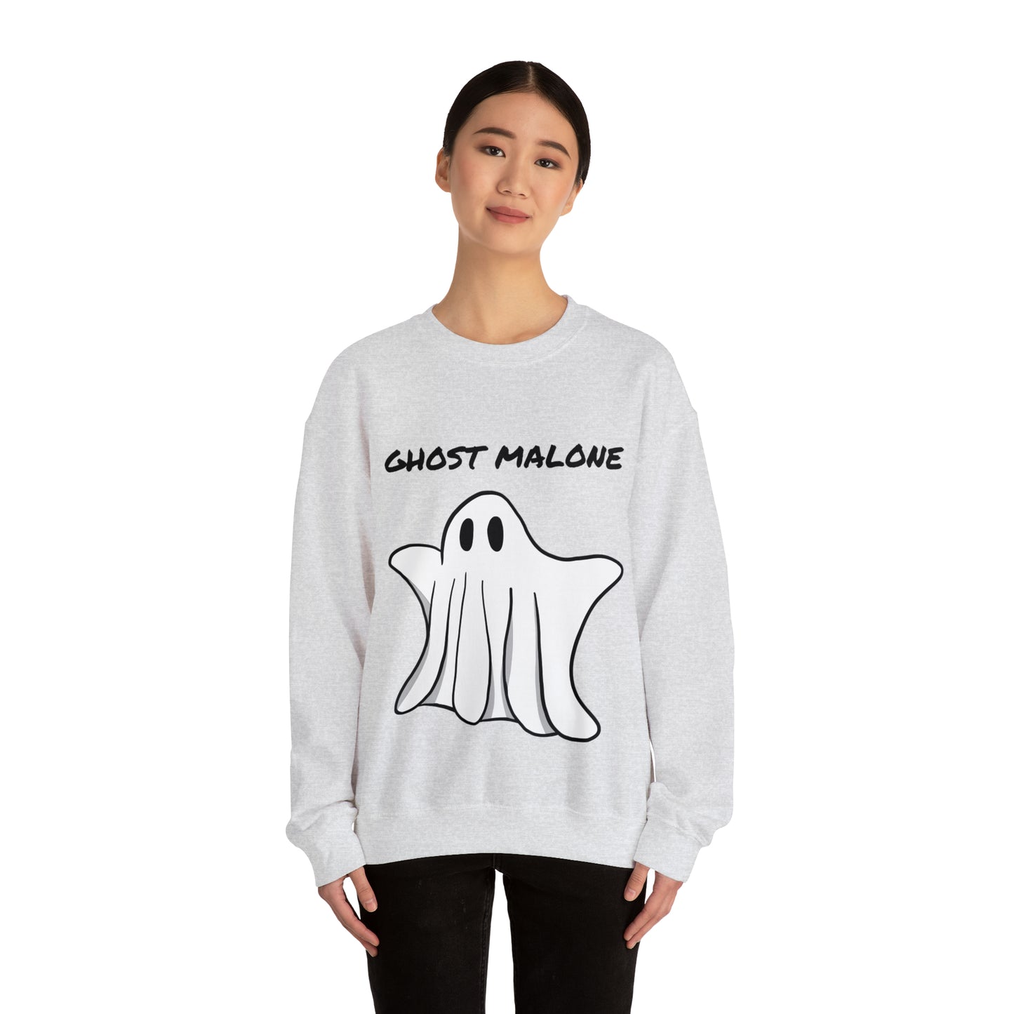 Ghost Malone Spooky Sweatshirt, Womens Ghost Sweatshirt, Spooky Season, Fall Coffee Lover Shirt, Halloween Party Shirt, Fall Graphic Shirt