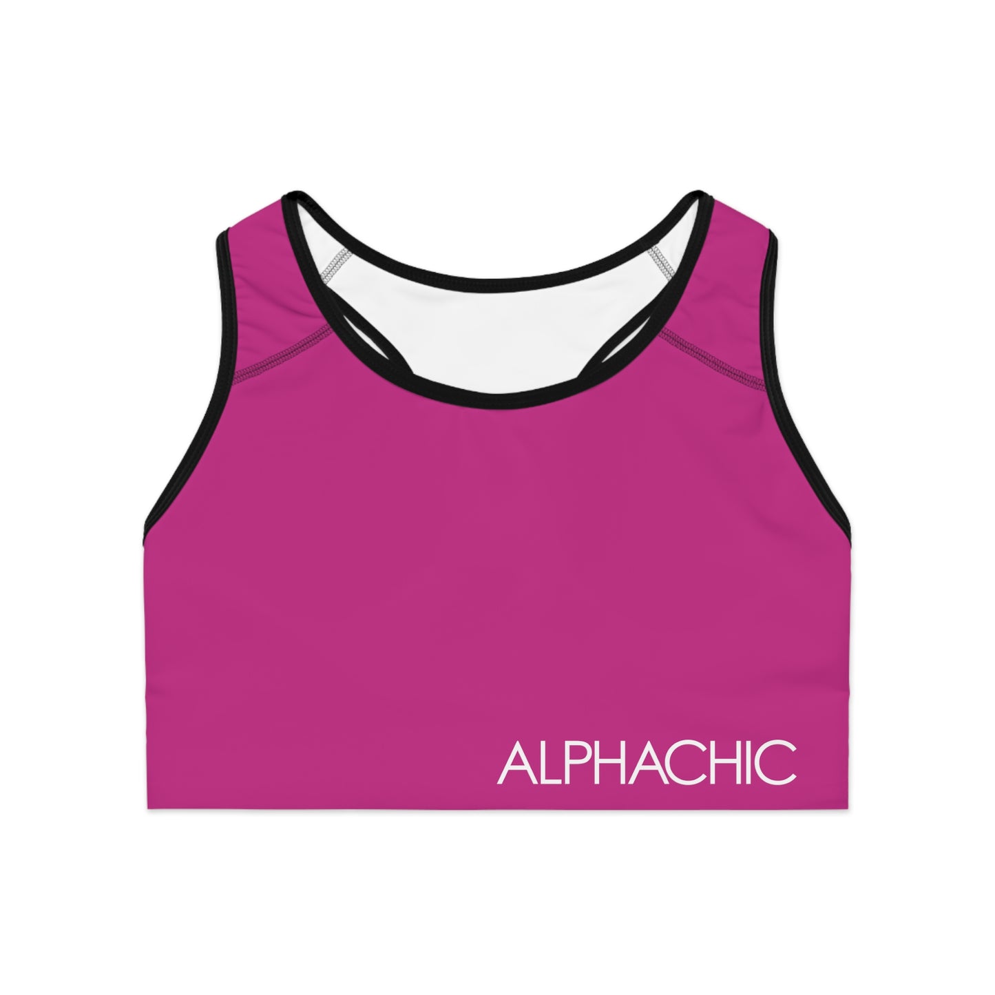 AlphaChic Sports Bra - Pink