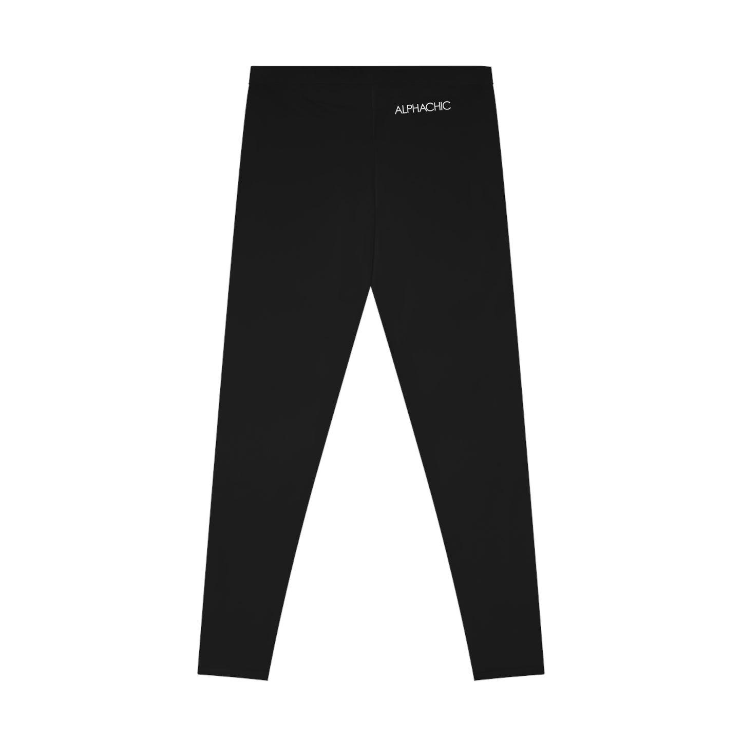 AlphaChic Leggings - Black (Back Logo)