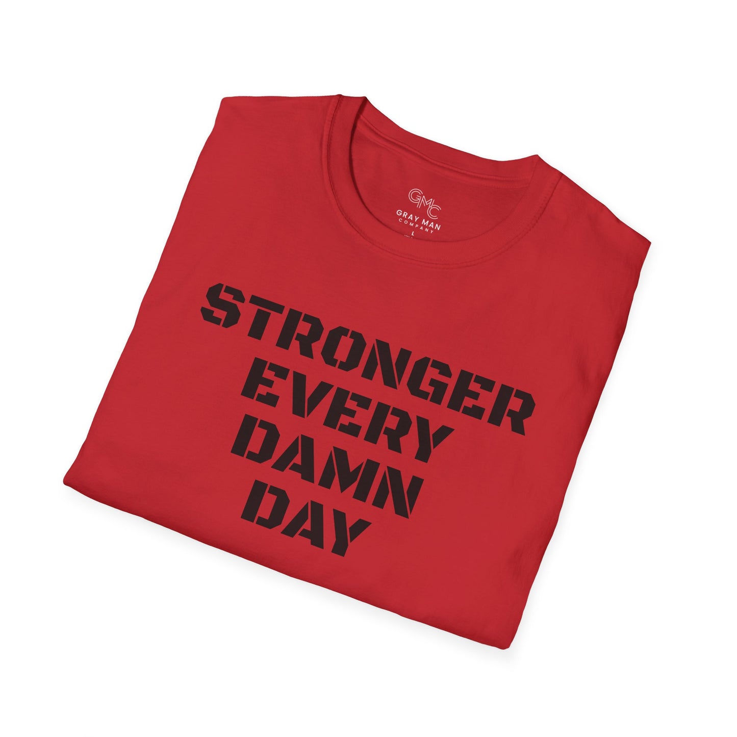 EDC Logo T-Shirt - STRONGER EVERY DAMN DAY