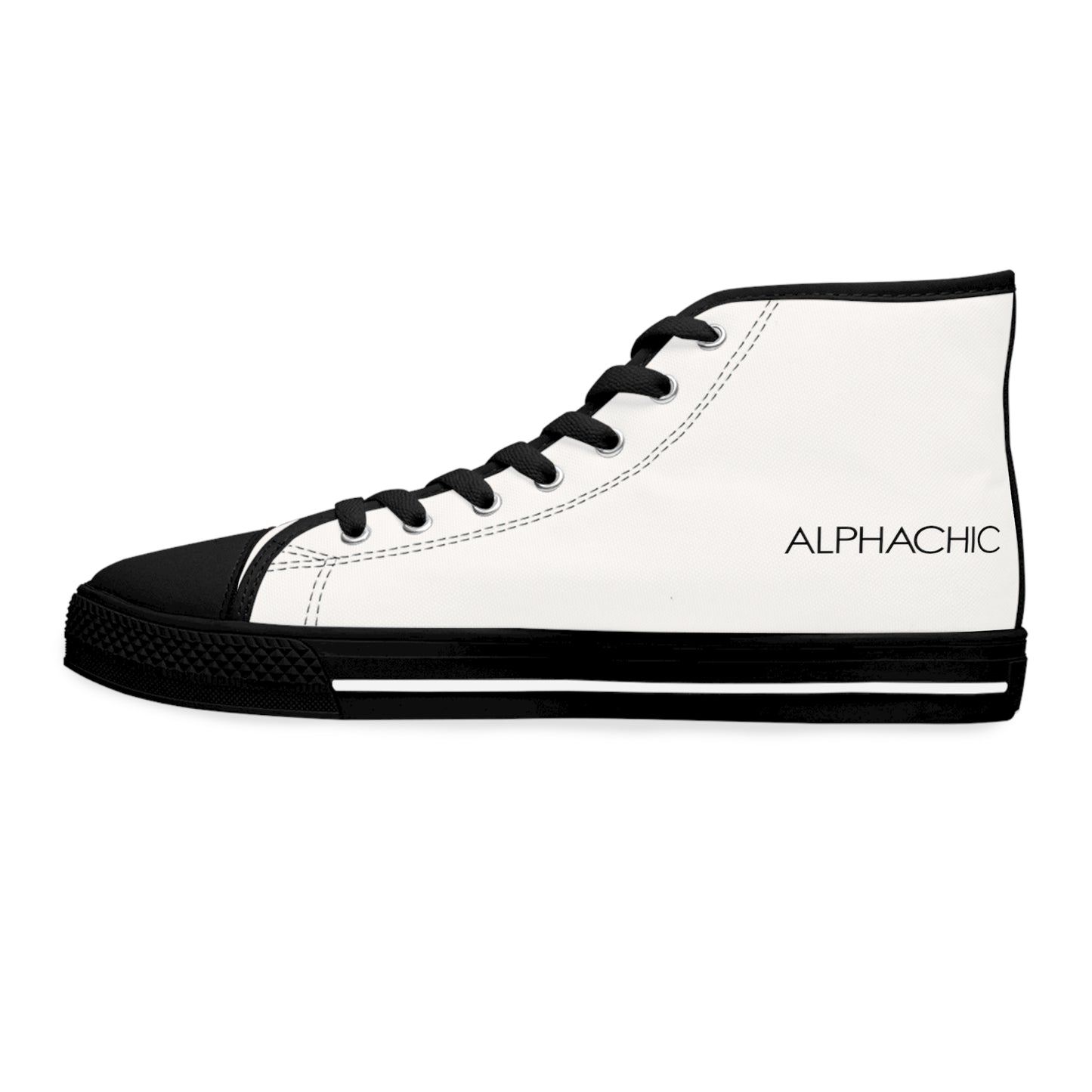 AlphaChic Flat Bottom Sneakers (High Top)