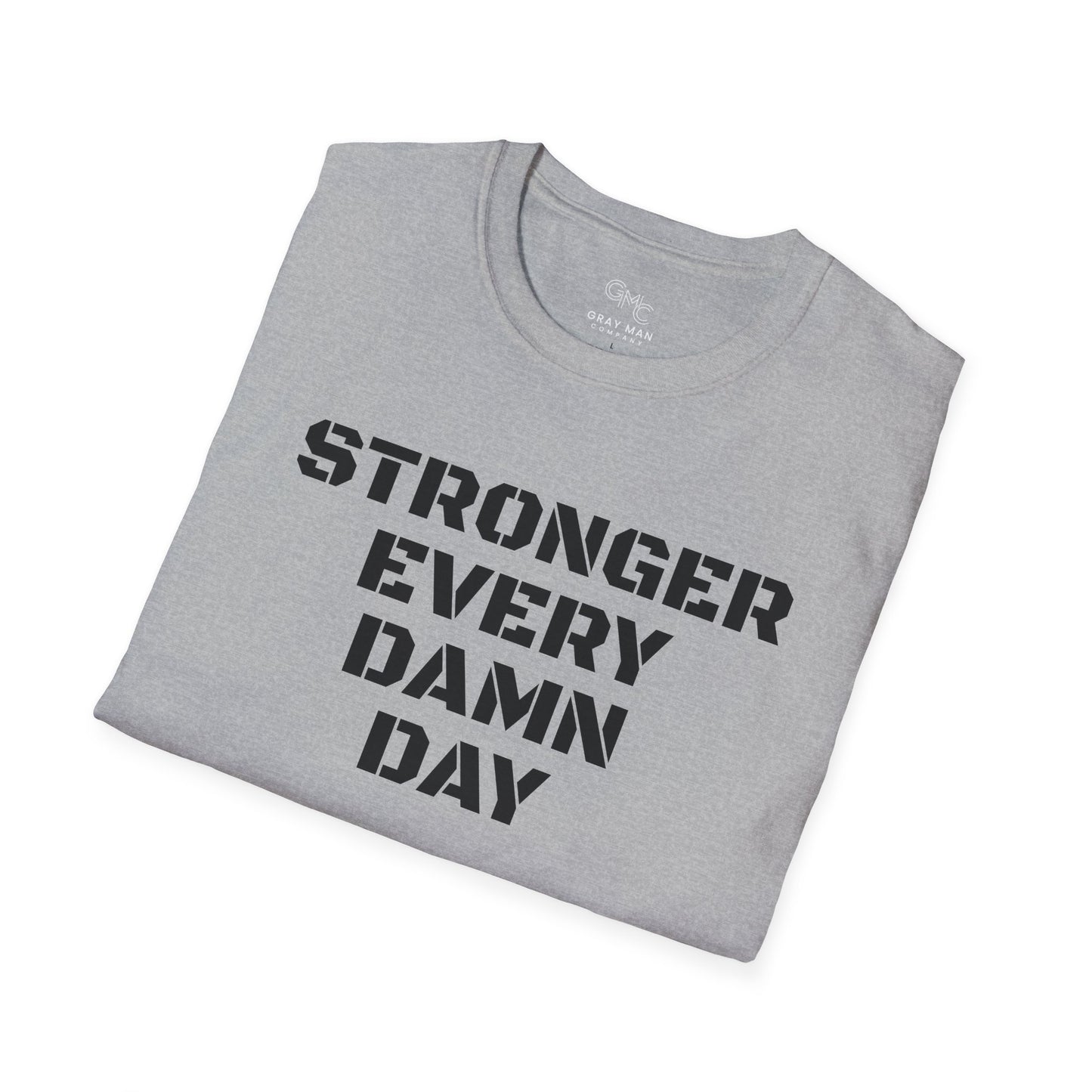 EDC Logo T-Shirt - STRONGER EVERY DAMN DAY