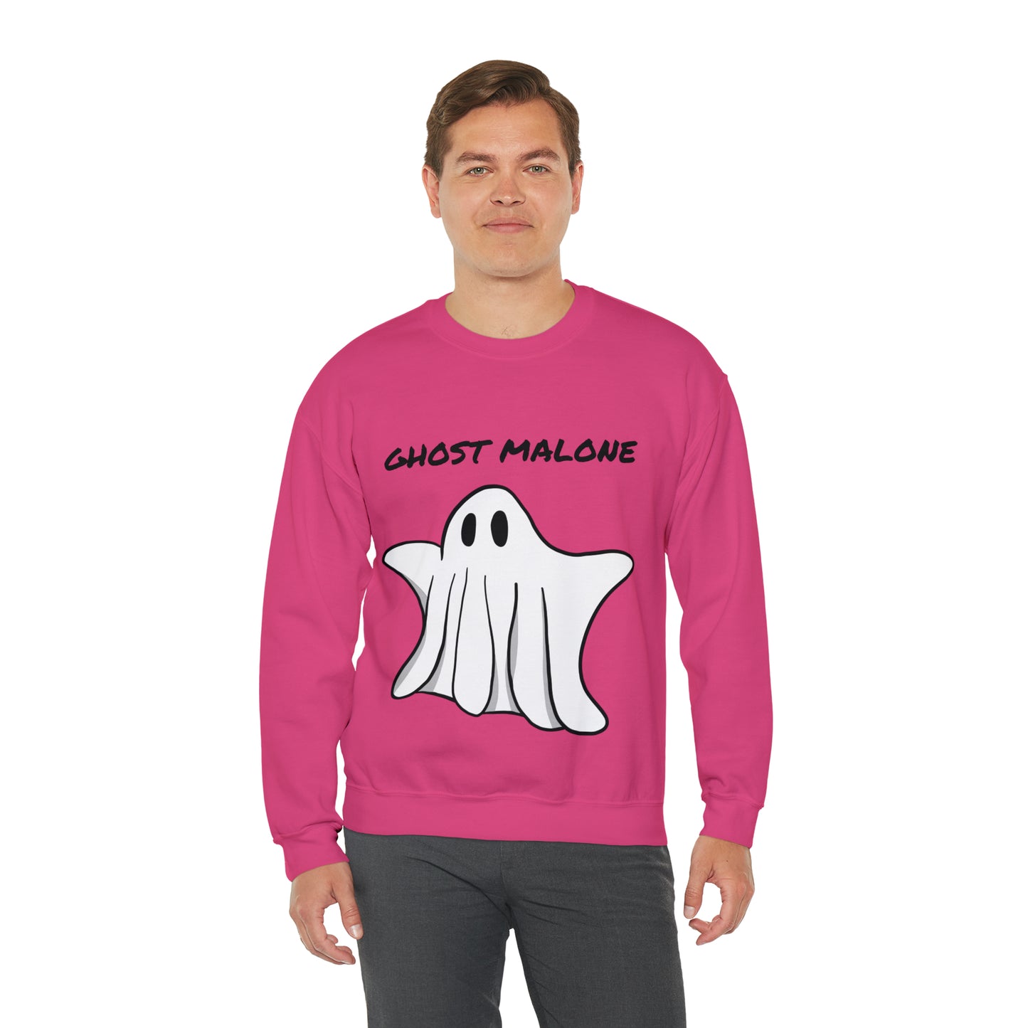 Ghost Malone Spooky Sweatshirt, Womens Ghost Sweatshirt, Spooky Season, Fall Coffee Lover Shirt, Halloween Party Shirt, Fall Graphic Shirt