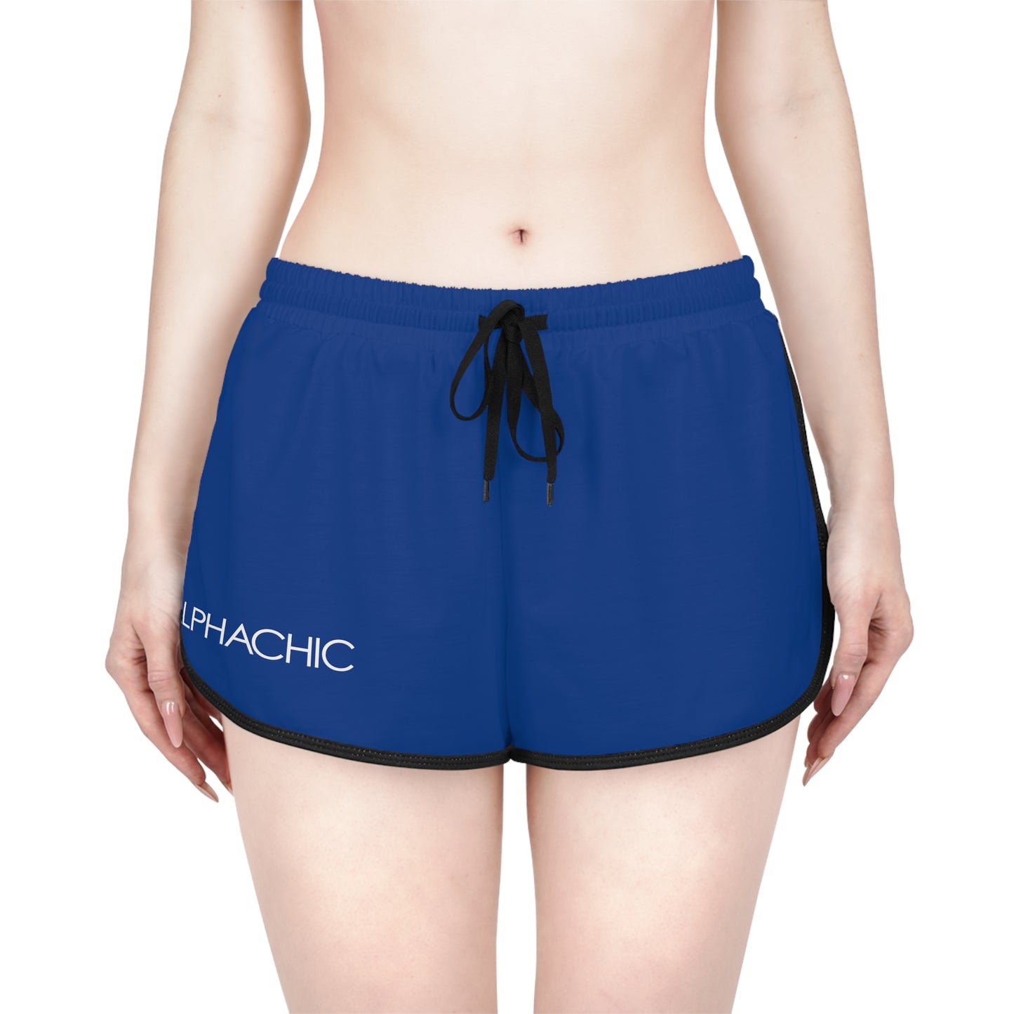 AlphaChic Relaxed Shorts - Dark Blue