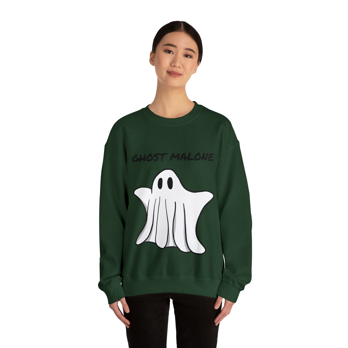 Ghost Malone Spooky Sweatshirt, Womens Ghost Sweatshirt, Spooky Season, Fall Coffee Lover Shirt, Halloween Party Shirt, Fall Graphic Shirt