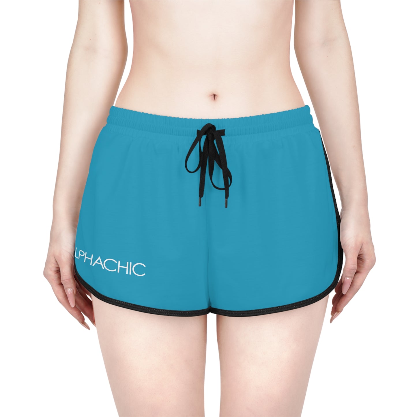 AlphaChic Relaxed Shorts - Light Blue