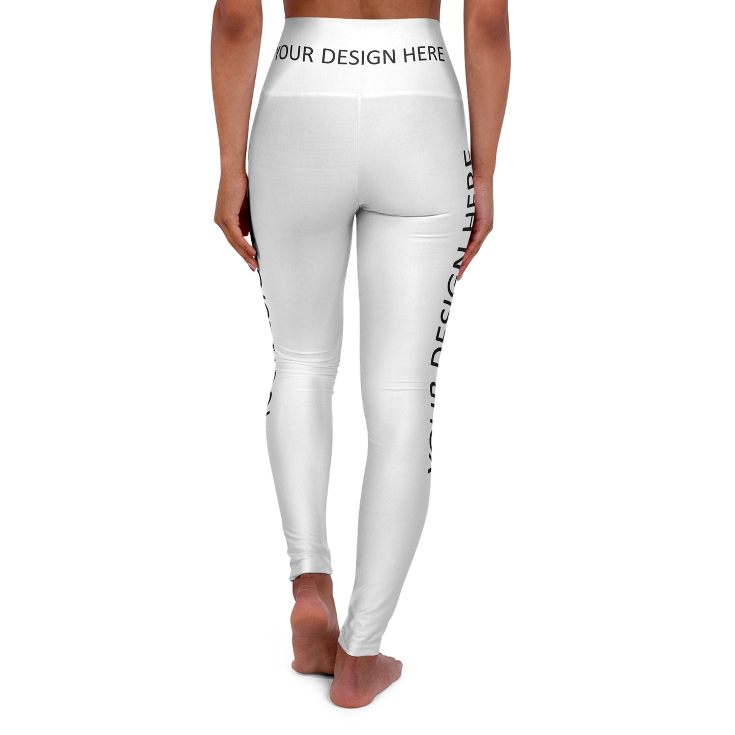 SAMPLE High Waisted Yoga Leggings (AOP)