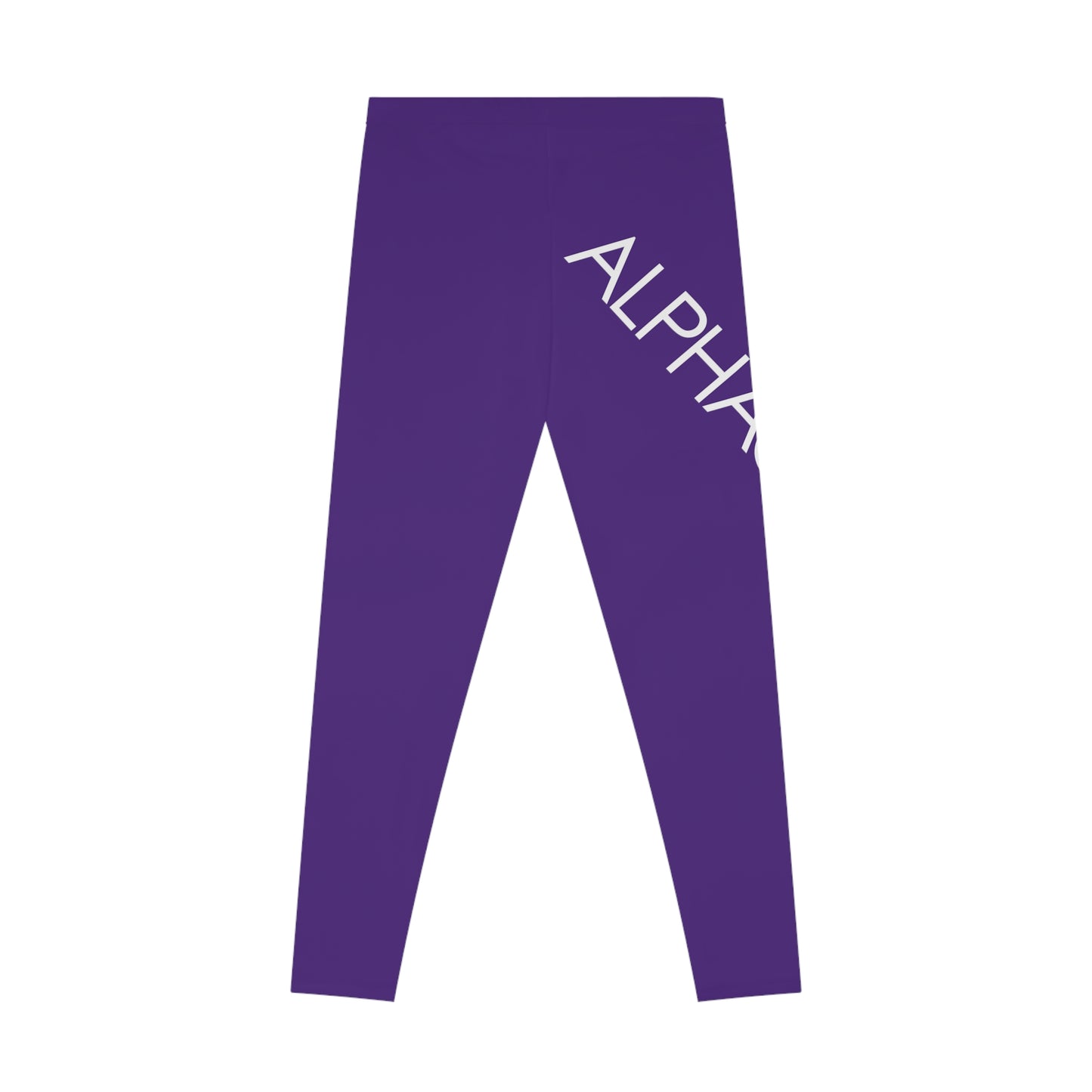 AlphaChic Leggings - Purple (Leg Logo)