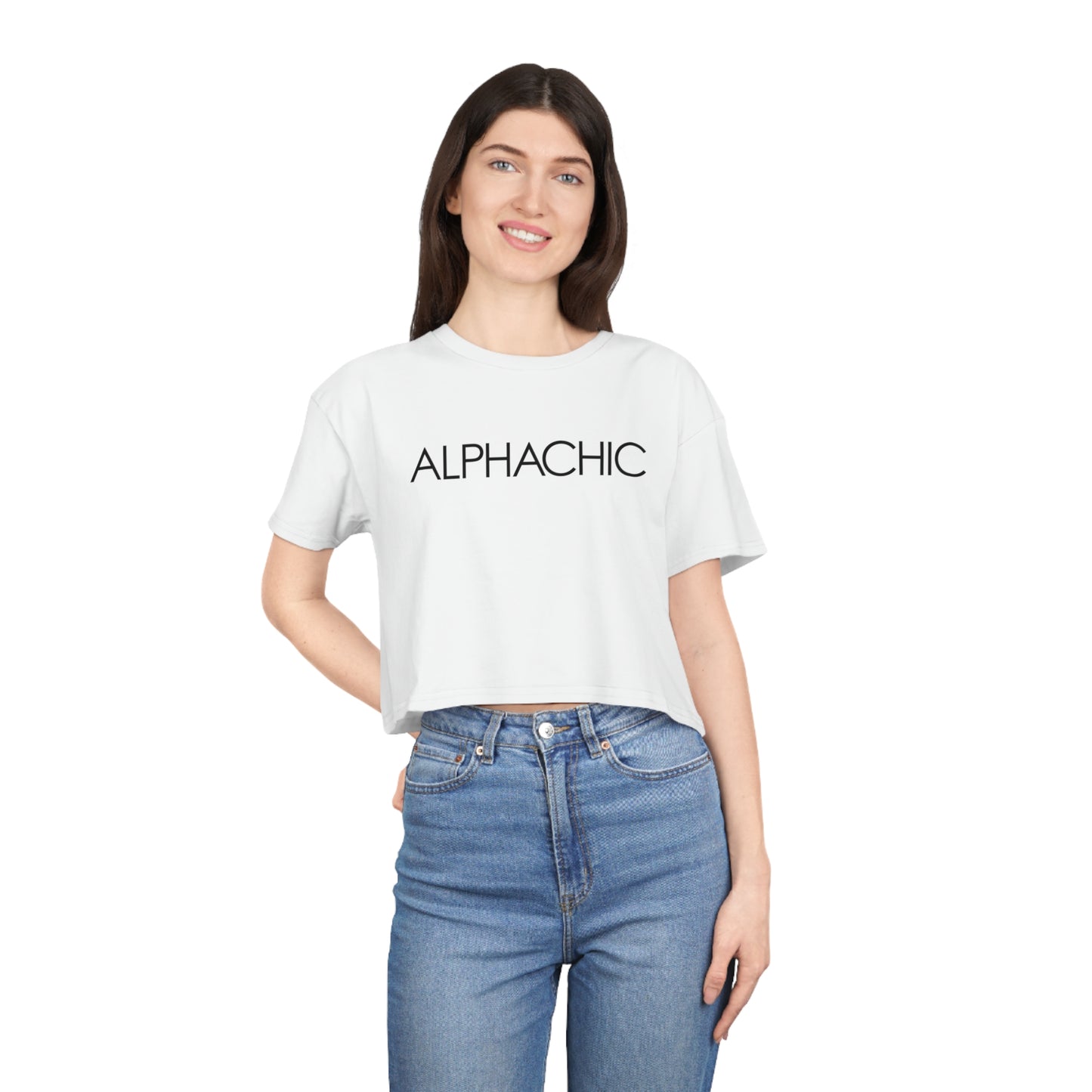 AlphaChic Cropped T-Shirt